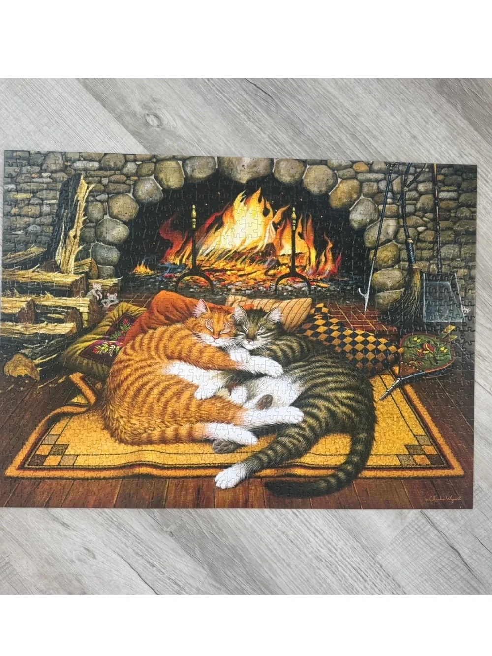 All Burned Out Puzzle by Buffalo Games
